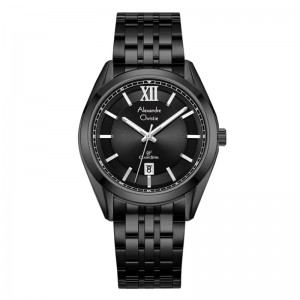 Alexandre Christie AC 8690 Full Black Man MDBIPBA